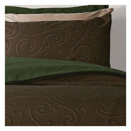 ชุดผ้าปูที่นอน 5 ฟุต 5 ชิ้น SATIN PLUS LUCKY ME LK019_1