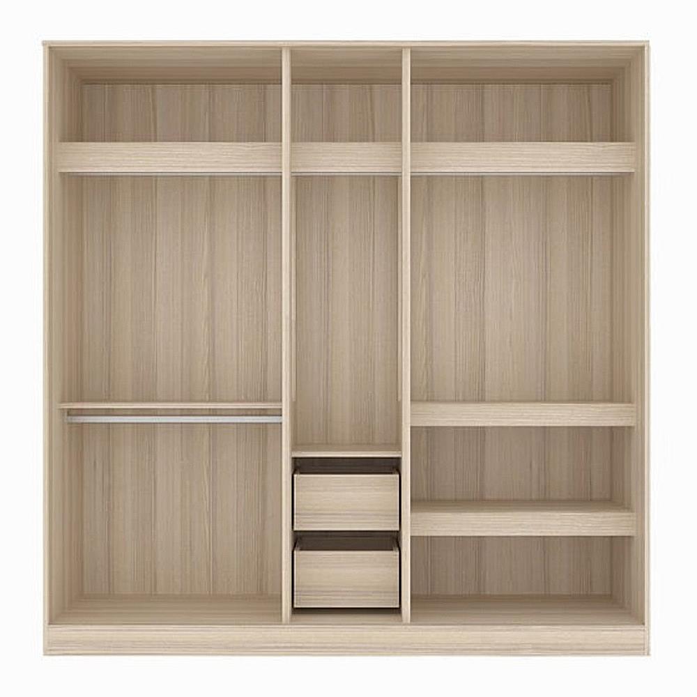 ตู้เสื้อผ้า 5 บานเปิด KONCEPT HAKONE 200 ซม. สี CANYON OAK