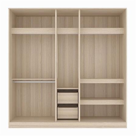 ตู้เสื้อผ้า 5 บานเปิด KONCEPT HAKONE 200 ซม. สี CANYON OAK_4