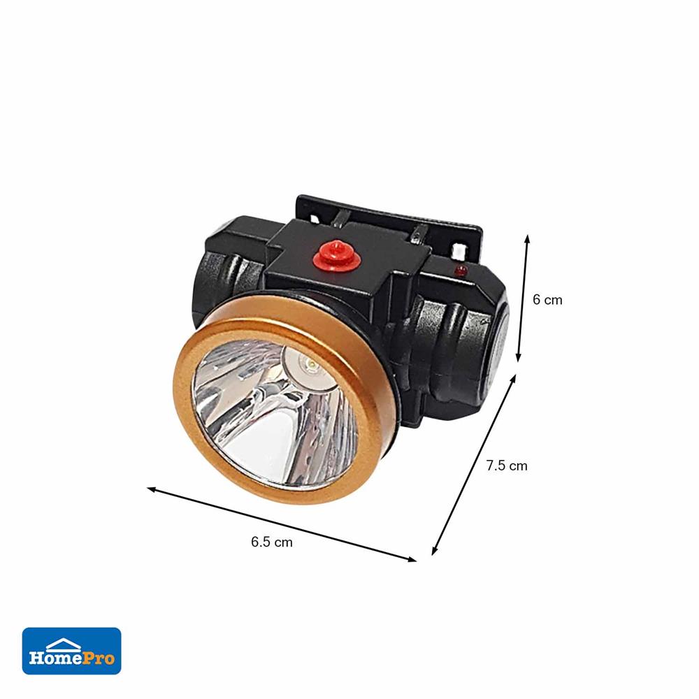 ไฟฉาย LED คาดหัว 2 วัตต์ แสงขาว ELECKTA รุ่น 501