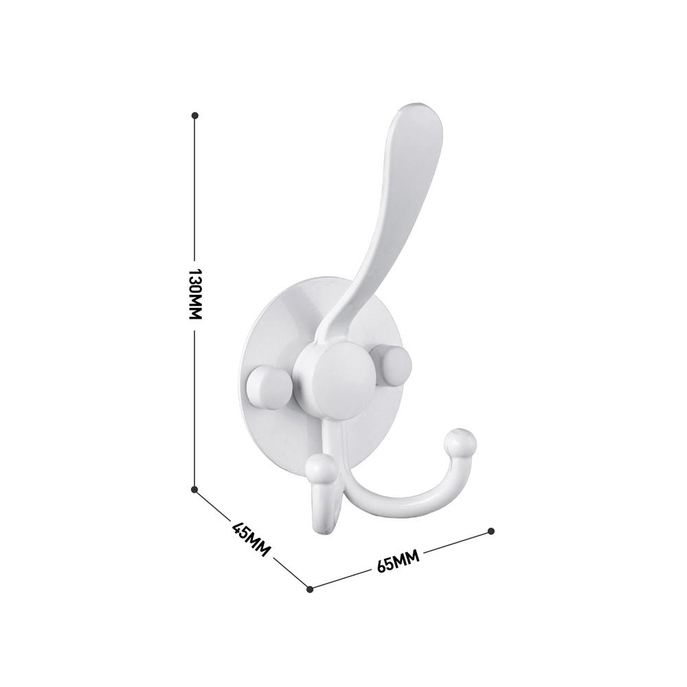 ขอแขวนผ้า RASLAND RA ENGLISH-WHITE สีขาว