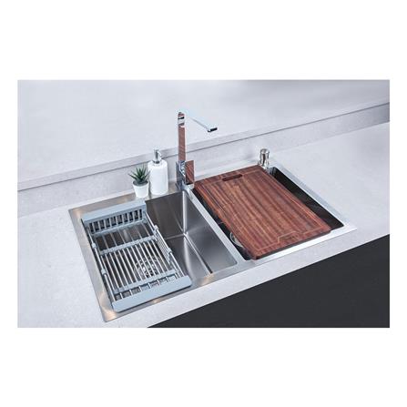 ซิงค์ฝัง 2หลุม HAFELE MARIA 495.39.606 สีเงิน_2