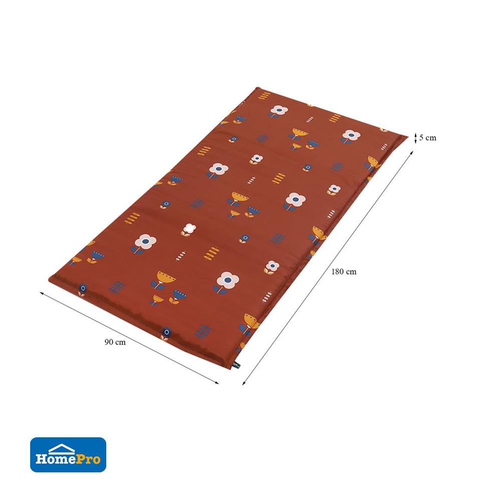 ที่นอนปิกนิก ME LIVING CHARM 90X180 ซม. สีน้ำตาล