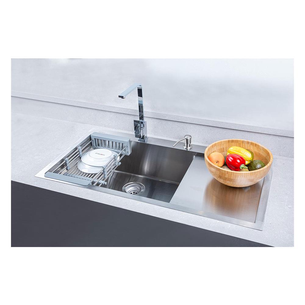 ซิงค์ฝัง 1หลุม 1พัก HAFELE MARIA 495.39.604 สีเงิน