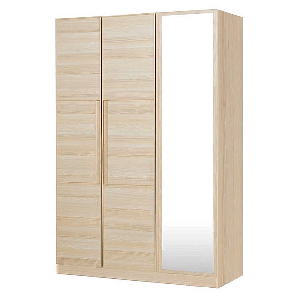 ตู้เสื้อผ้า 3 บานเปิด KONCEPT HAKONE 134 ซม. สี CANYON OAK