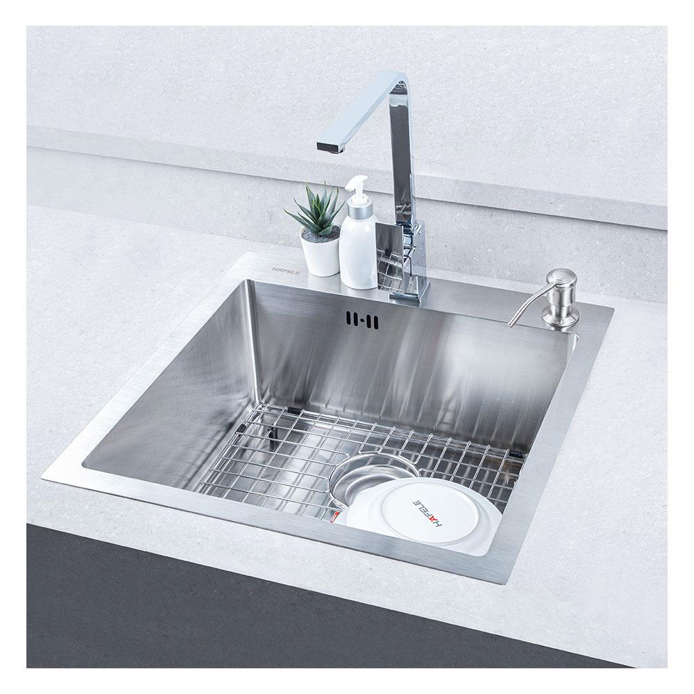 ซิงค์ฝัง 1หลุม HAFELE 495.39.600 สีเงิน