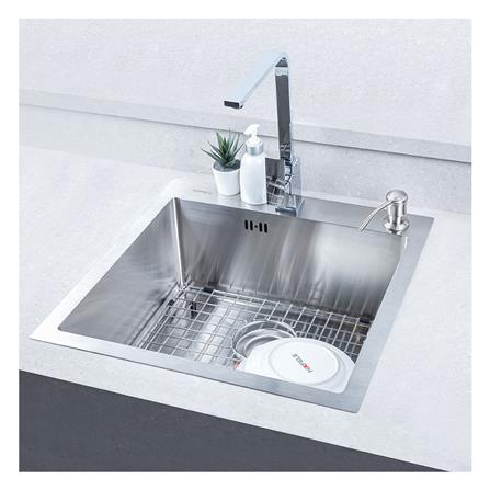 ซิงค์ฝัง 1หลุม HAFELE 495.39.600 สีเงิน_2