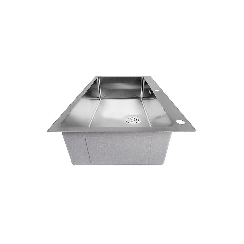 ซิงค์ฝัง 1หลุม HAFELE MARIA 495.39.603 สีเงิน