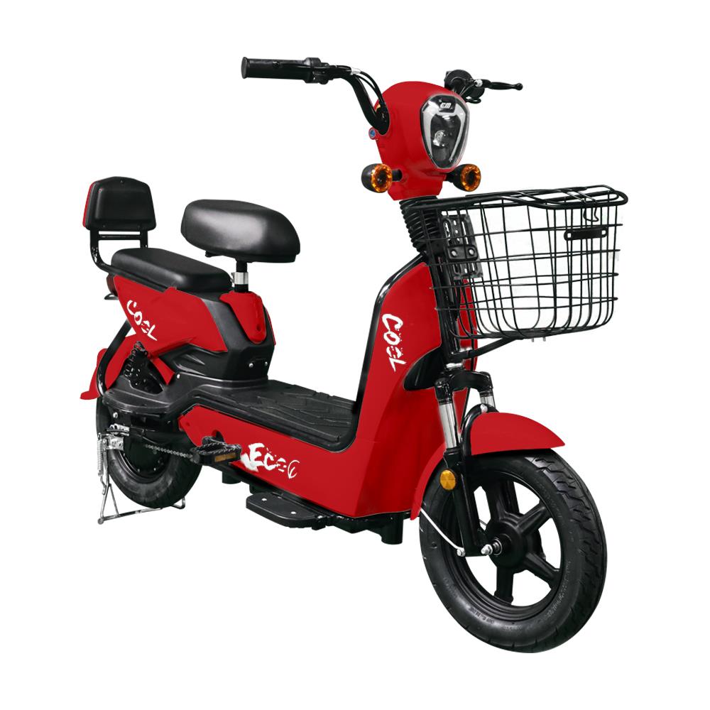 จักรยานไฟฟ้า EM ECO 14 นิ้ว สีเเดง