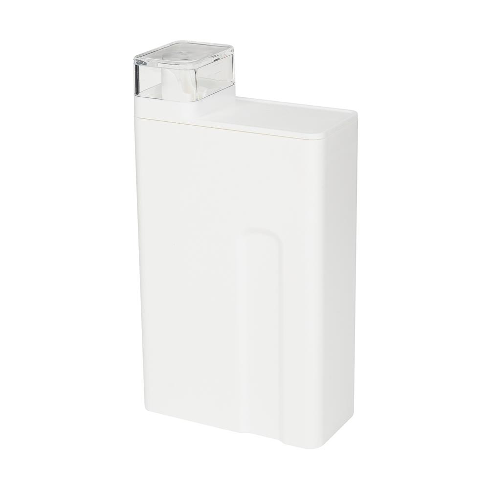 ขวดพลาสติกรีฟิล STACKO PURE 1 ลิตร 12x5.8x21.8 ซม. สีขาว