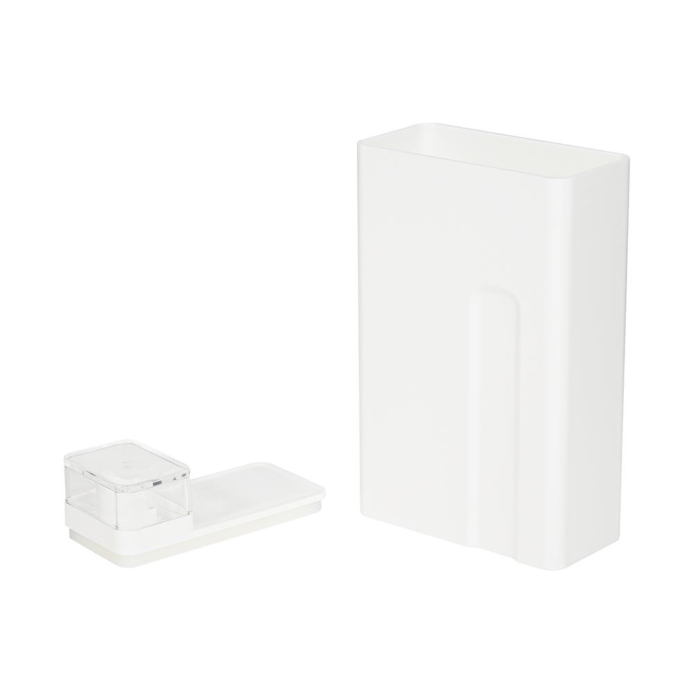 ขวดพลาสติกรีฟิล STACKO PURE 1 ลิตร 12x5.8x21.8 ซม. สีขาว