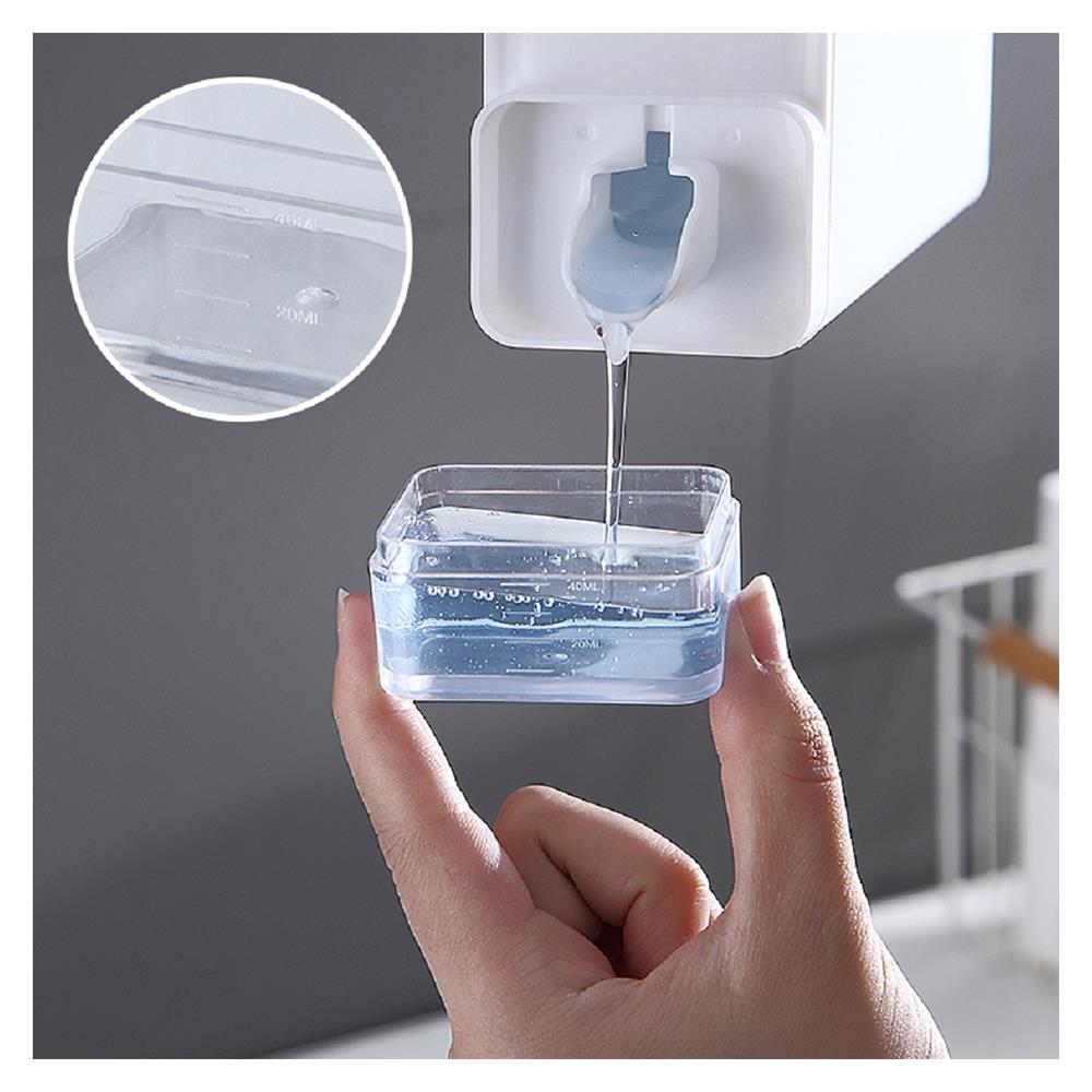 ขวดพลาสติกรีฟิล STACKO PURE 1 ลิตร 12x5.8x21.8 ซม. สีขาว