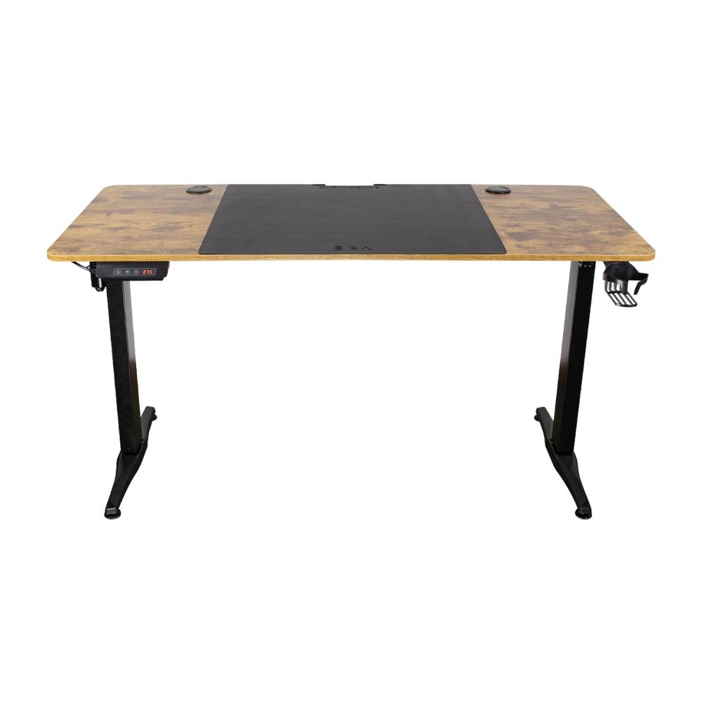 โต๊ะเกมมิ่งปรับระดับ EGA GD7 สีดำ/ลายไม้