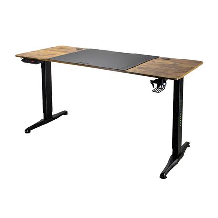 โต๊ะเกมมิ่งปรับระดับ EGA GD7 สีดำ/ลายไม้_0