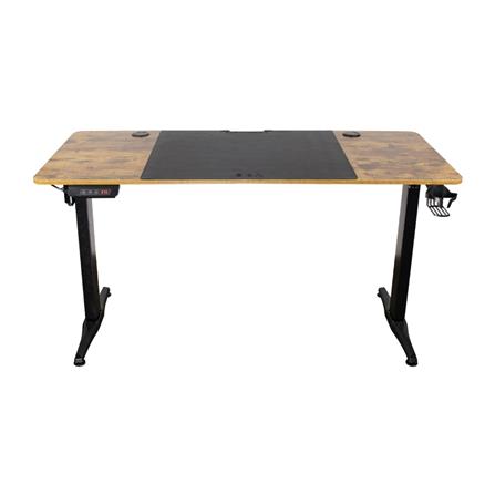 โต๊ะเกมมิ่งปรับระดับ EGA GD7 สีดำ/ลายไม้_1