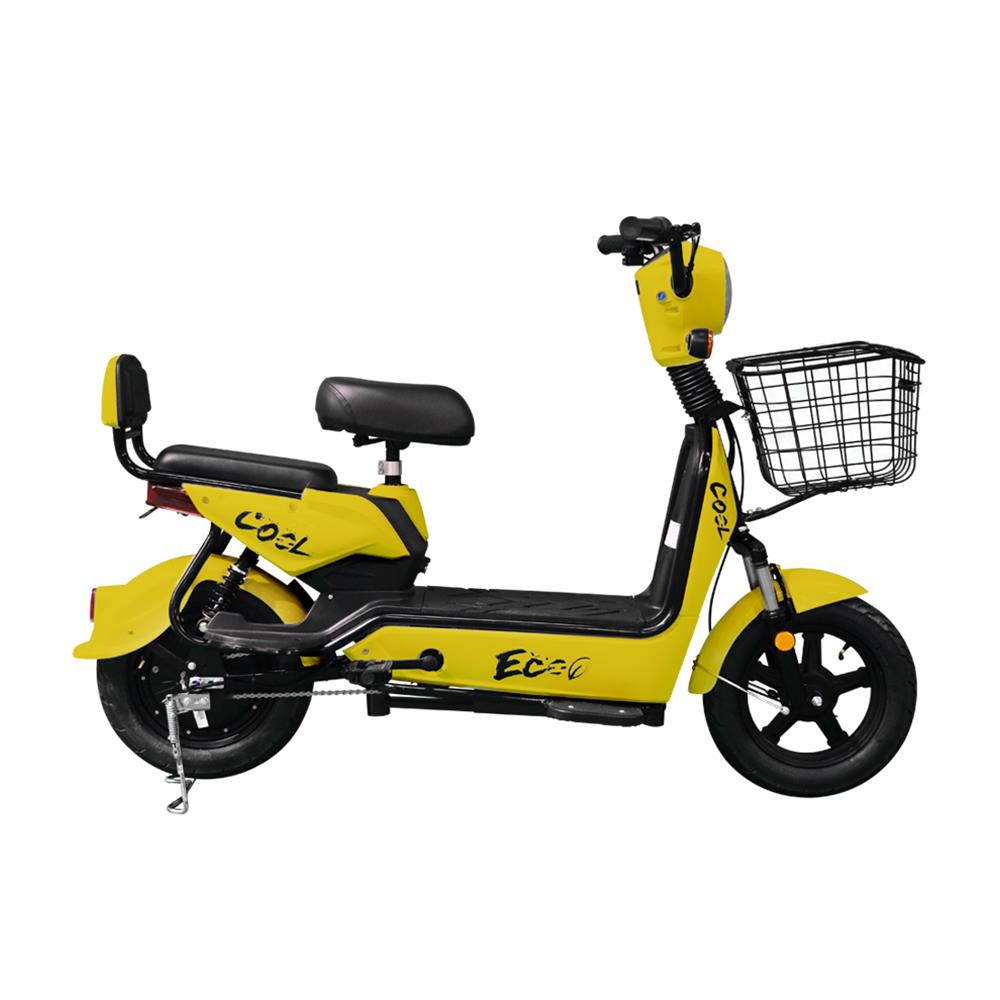 จักรยานไฟฟ้า EM ECO 14 นิ้ว สีเหลือง_0