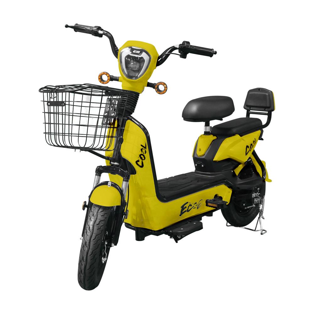จักรยานไฟฟ้า EM ECO 14 นิ้ว สีเหลือง