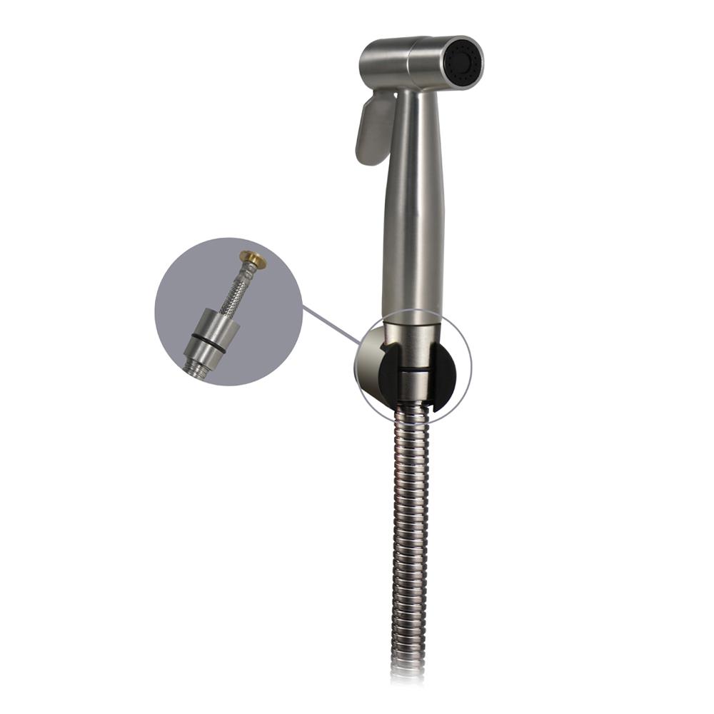 สายฉีดชำระสเตนเลสครบชุด NOVABATH NVB-SY011S