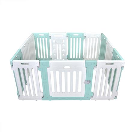 คอกกั้นสุนัขเพ็ทโฮม HOSTAIL ไซซ์ M สีเขียว/ขาว