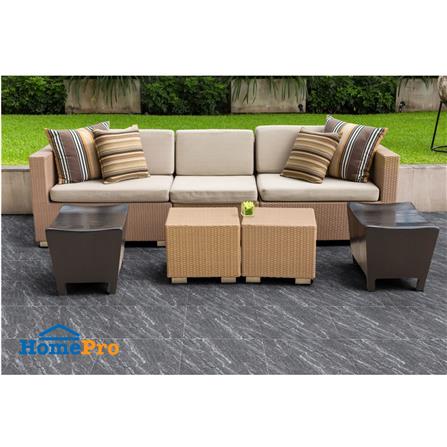 กระเบื้องพื้น 16x16 นิ้ว TARA เฮลมอส สโตน เทาเข้ม PM 0.96_6