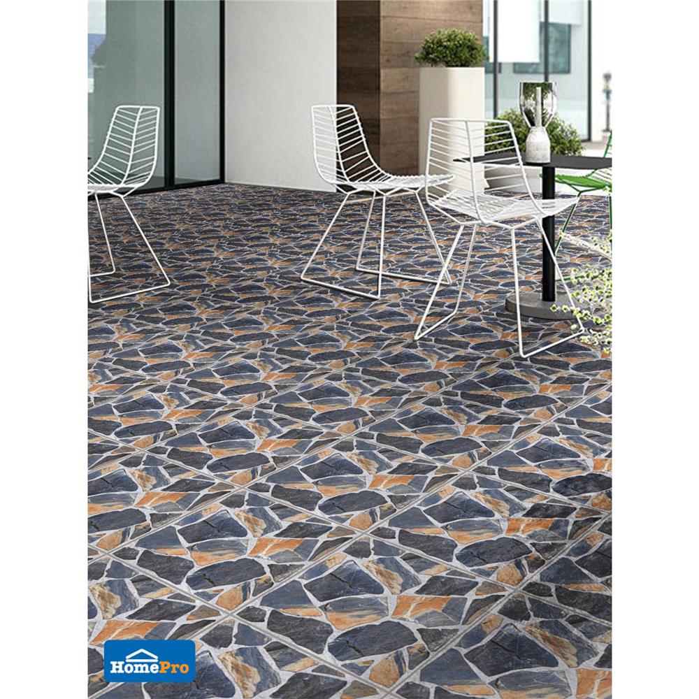 กระเบื้องพื้น 16x16 นิ้ว ภูผา กาเลราส สโตน มิกซ์ PM 0.96M2