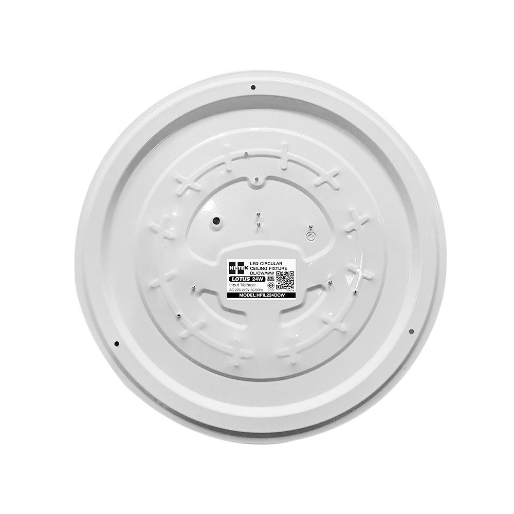 ไฟเพดาน LED HI-TEK HFIL2 15 นิ้ว 24 วัตต์ DAYLIGHT/COOL WHITE/WARM WHITE สีขาว