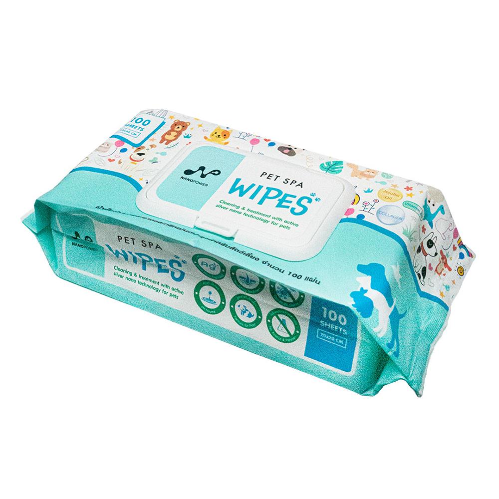 ผ้าเช็ดทำความสะอาดสัตว์เลี้ยง NANOPOWER