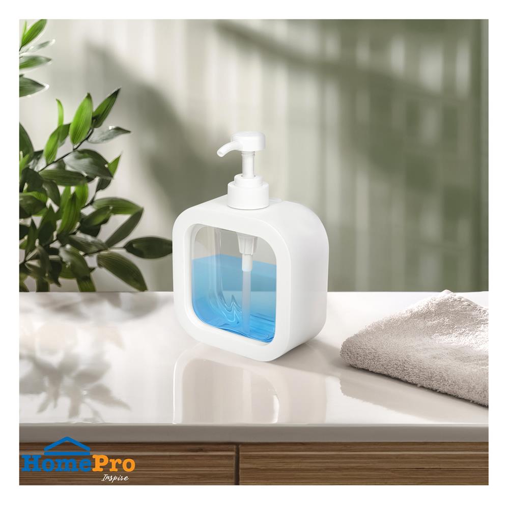 ขวดปั๊ม STACKO PURE 500 มล. 12.6X5.7X19 ซม. สีใส