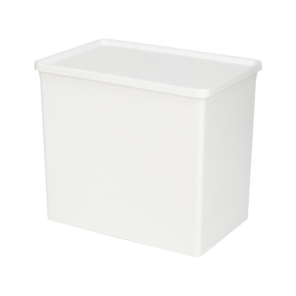 กล่องพลาสติกรีฟิล STACKO PURE 2.5 ลิตร 16.9x11.2x14.8 ซม. สีขาว