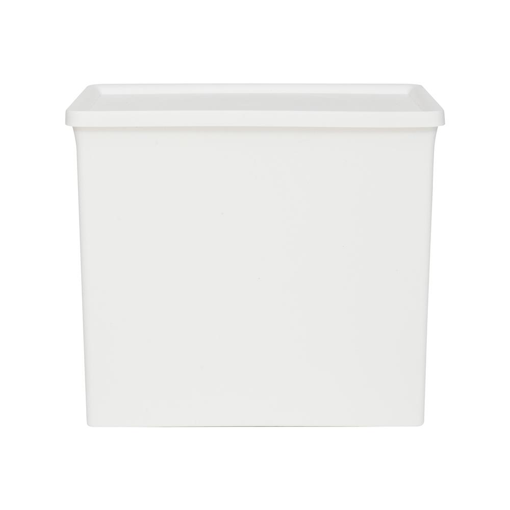 กล่องพลาสติกรีฟิล STACKO PURE 2.5 ลิตร 16.9x11.2x14.8 ซม. สีขาว