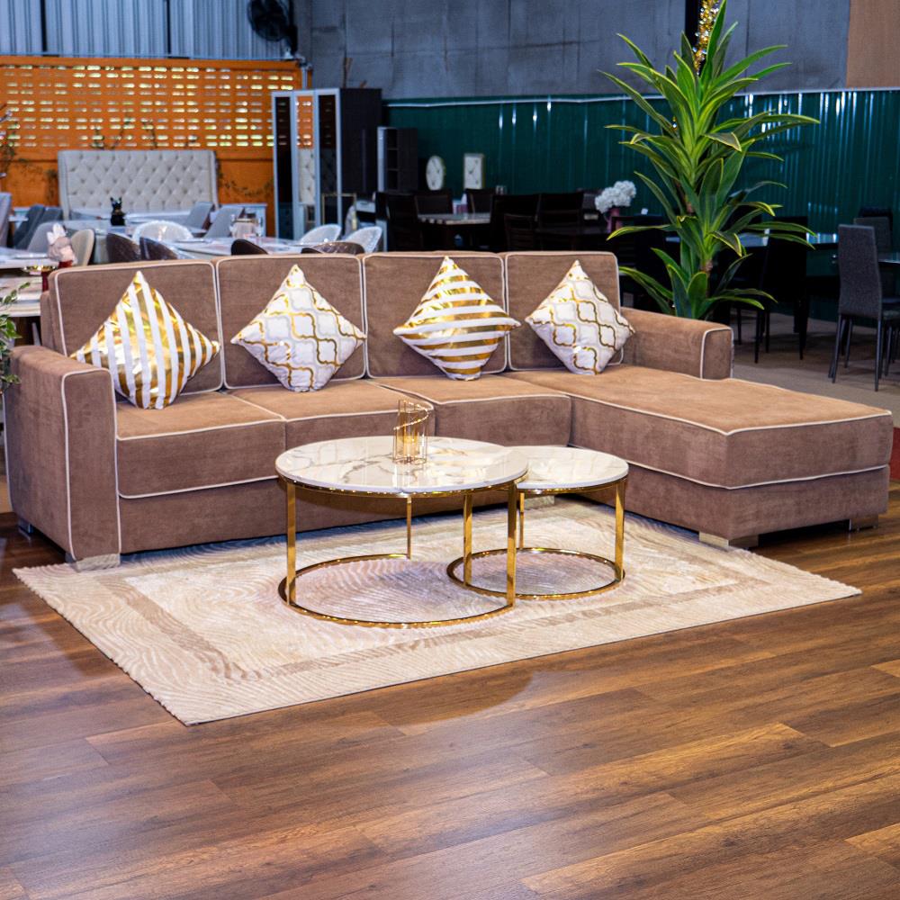 โต๊ะกลาง HS FURNITURE MALL DAKOTA สีขาว