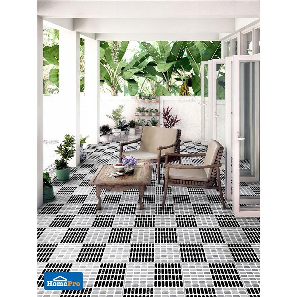 กระเบื้องพื้น 16x16 นิ้ว TARA แคปซูล มาร์เบิ้ล มิกซ์ PM 0.96 ตร.ม.