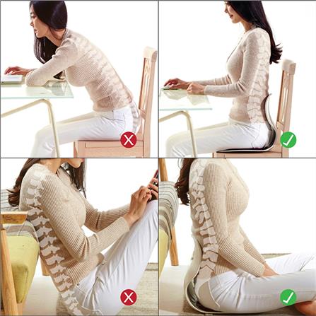 เบาะรองนั่ง ERGOTREND COMBI-CHAIR สีดำ_8