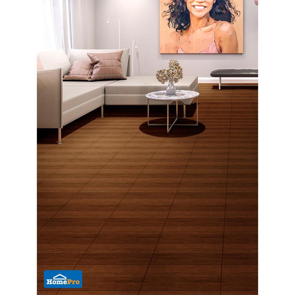 กระเบื้องพื้น 16x16 นิ้ว ภูผา อาบรูซโซ่ วู๊ด น้ำตาล PM 0.96M2