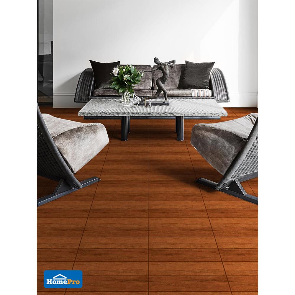 กระเบื้องพื้น 16x16 นิ้ว ภูผา อาบรูซโซ่ วู๊ด น้ำตาล PM 0.96M2