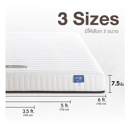 ที่นอน 3.5 ฟุต LOTUS SPRING FREE I พร้อมหมอนหนุน 1 ใบ_16