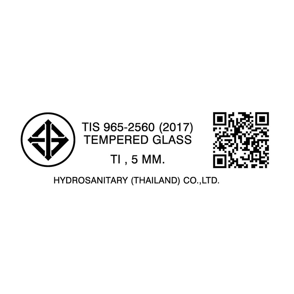 ฉากกั้นอาบน้ำสั่งตัด I-SPA 90-119 ซม.