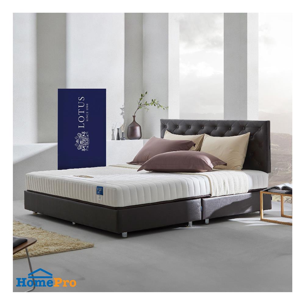 ที่นอน 5 ฟุต LOTUS SPRING FREE I พร้อมหมอนหนุน 2 ใบ