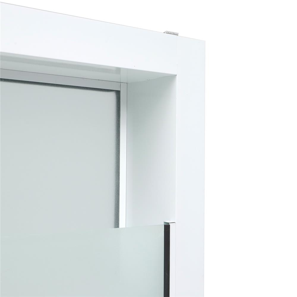 หน้าต่างกระจกซ้อน อะลูมิเนียม AZLE 60x50 ซม. สีขาว