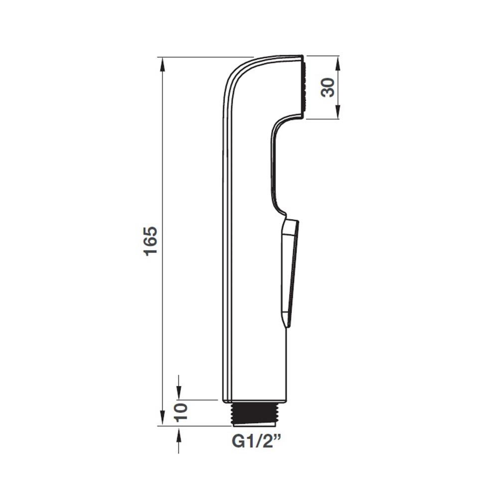 สายฉีดชำระครบชุด HAFELE 485.95.065