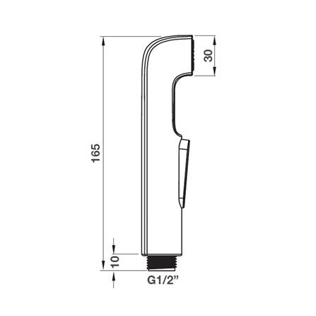 สายฉีดชำระครบชุด HAFELE 485.95.065_1