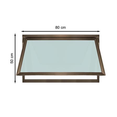 หน้าต่างบานเปิดอลูมิเนียม