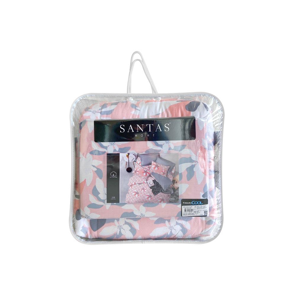 ชุดผ้าปูที่นอน 6 ฟุต 6 ชิ้น SANTAS CORSAGE สี OROSE