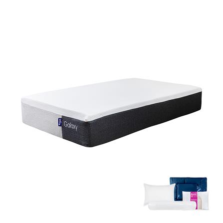 ที่นอนเมมโมรี่โฟม 3.5 ฟุต PICASSO COMFORT รุ่น GALAXY พร้อมชุดเครื่องนอน 7 ชิ้น