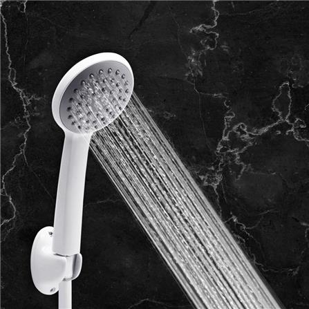 ชุดฝักบัวสายอ่อน 1 ระดับ HONS รุ่น SS114-WH สีขาว_2