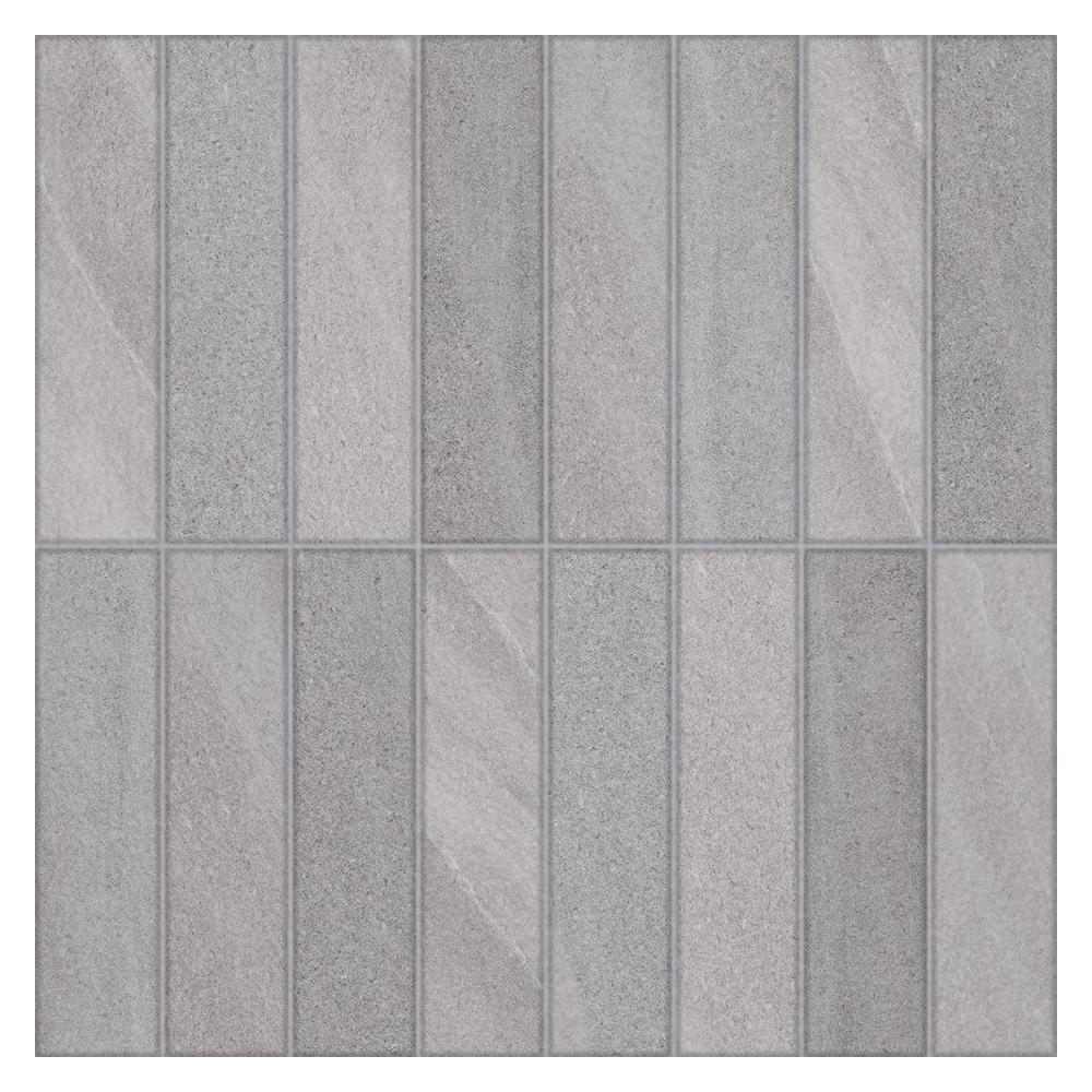 กระเบื้องพื้น 16x16 นิ้ว ภูผา แอนซิโอ้ สโตน เทา PM 0.96M2