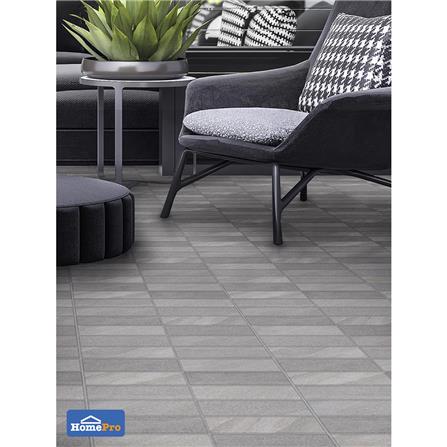 กระเบื้องพื้น 16x16 นิ้ว ภูผา แอนซิโอ้ สโตน เทา PM 0.96M2_3