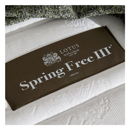 ที่นอน 3.5 ฟุต LOTUS SPRING FREE III พร้อมหมอนหนุน 1 ชิ้น_2