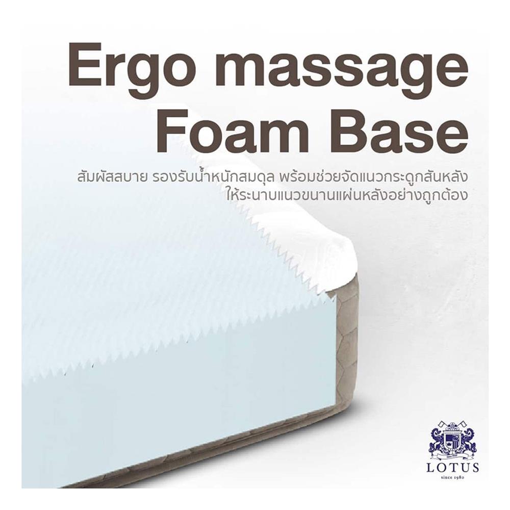 ที่นอน 5 ฟุต LOTUS SPRING FREE III พร้อมหมอนหนุน 2 ชิ้น