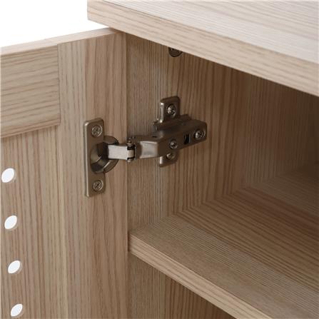 ตู้วางรองเท้า 10-15 คู่ FURDINI ZANE PSP-8217 60 ซม. สี PINE OAK_6